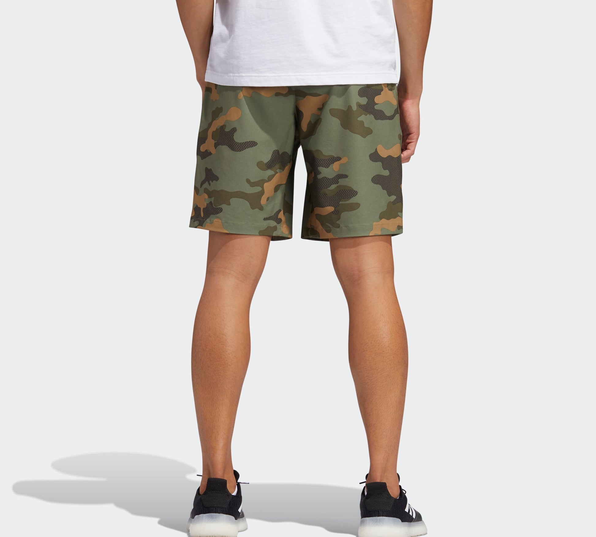 adidas M Short Camo Camouflage Woven Sports Shorts Green FT2805
