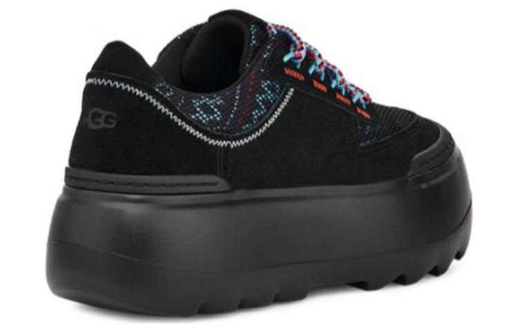 (WMNS) UGG Marin Mega Lace Heritage Braid 'Black' 1136842-BLK