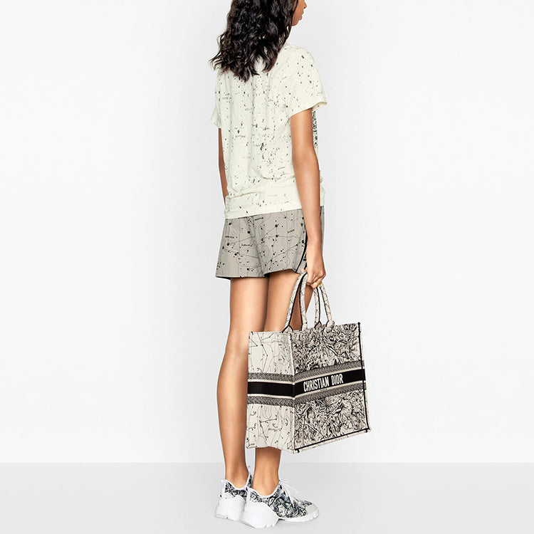 DIOR Zodiac Pattern Short Sleeve White 113T03A4474-X0200