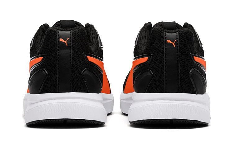 PUMA Escaper Pro Low Running Shoes Black/Orange/White 364259-12