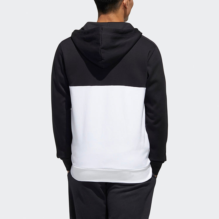 adidas Colorblock hooded Sports Cardigan White GD5503