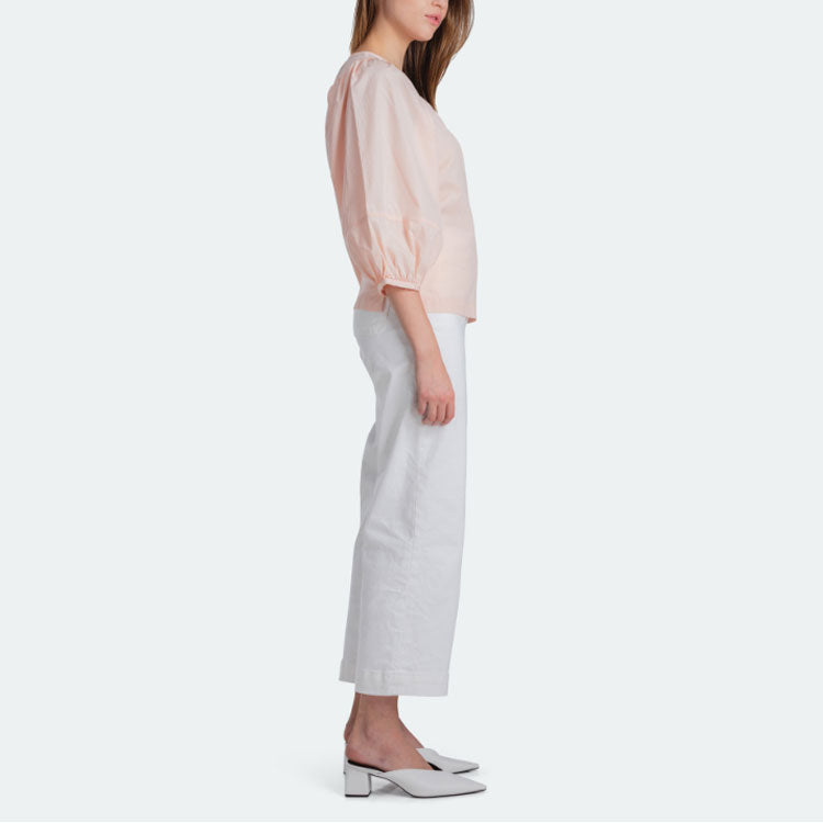 Levis Pure Cotton V neck Sleeve Shirt Pink 85384-0001