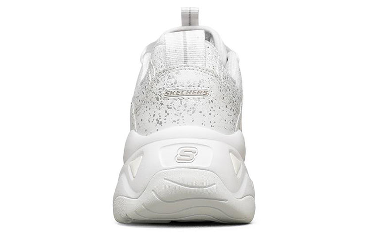 (WMNS) Skechers D Lites 3.0 Running Shoes Silver/White 149904-WSL