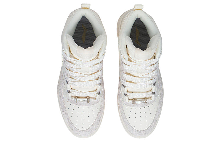 (WMNS) Li-Ning Moon White High 'White Beige' AGCS250-3