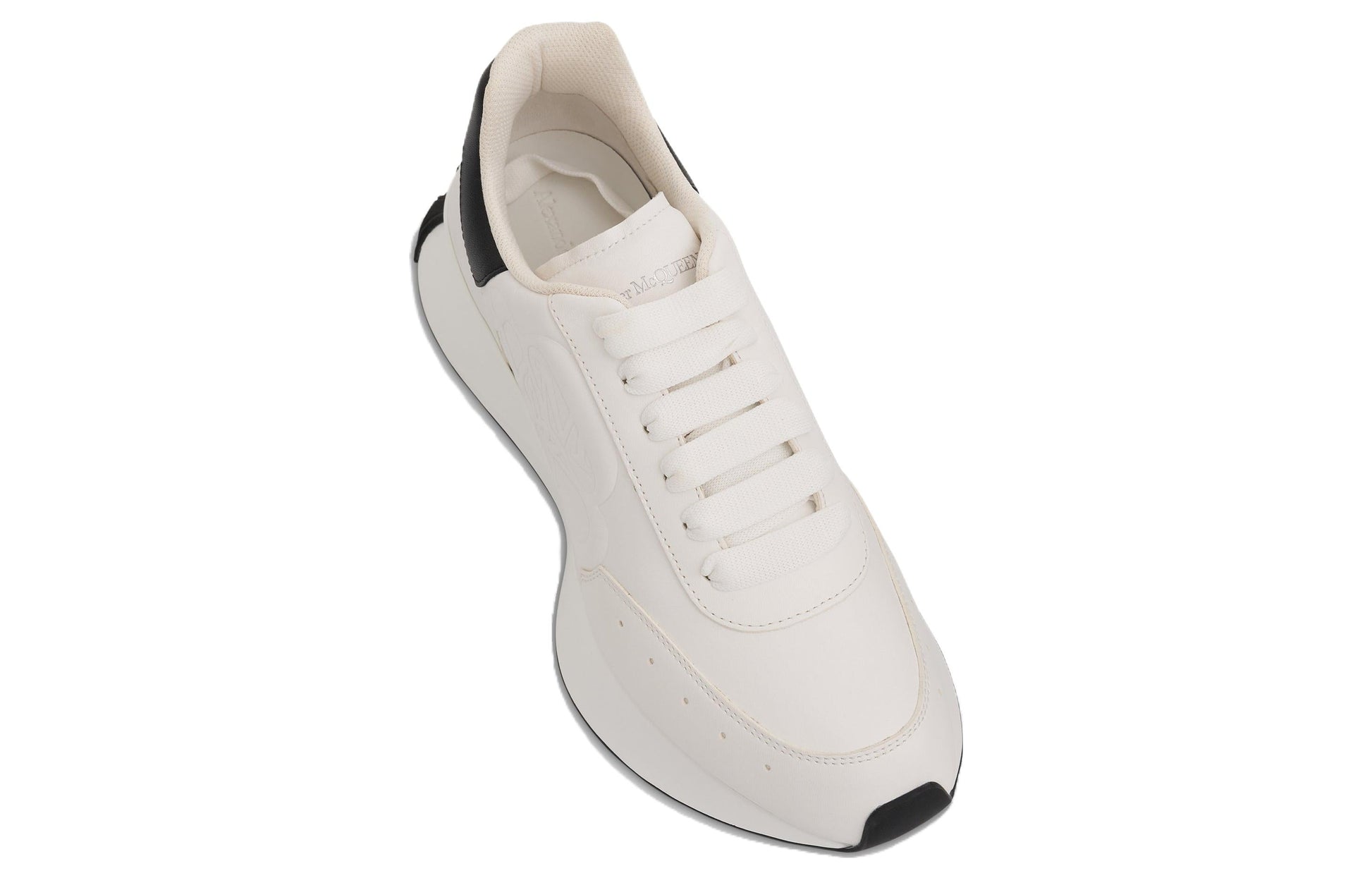 Alexander McQueen Sprint Runner 'Beige Black' 688548WIC939061