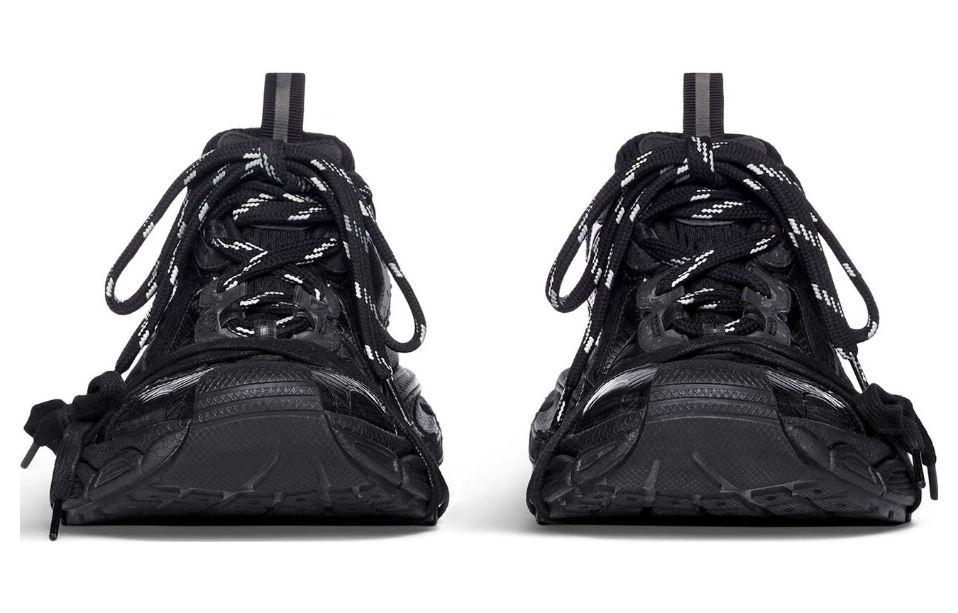 Balenciaga 3XL Mules 'Black Mesh and Polyurethane' 742672W3XL11010
