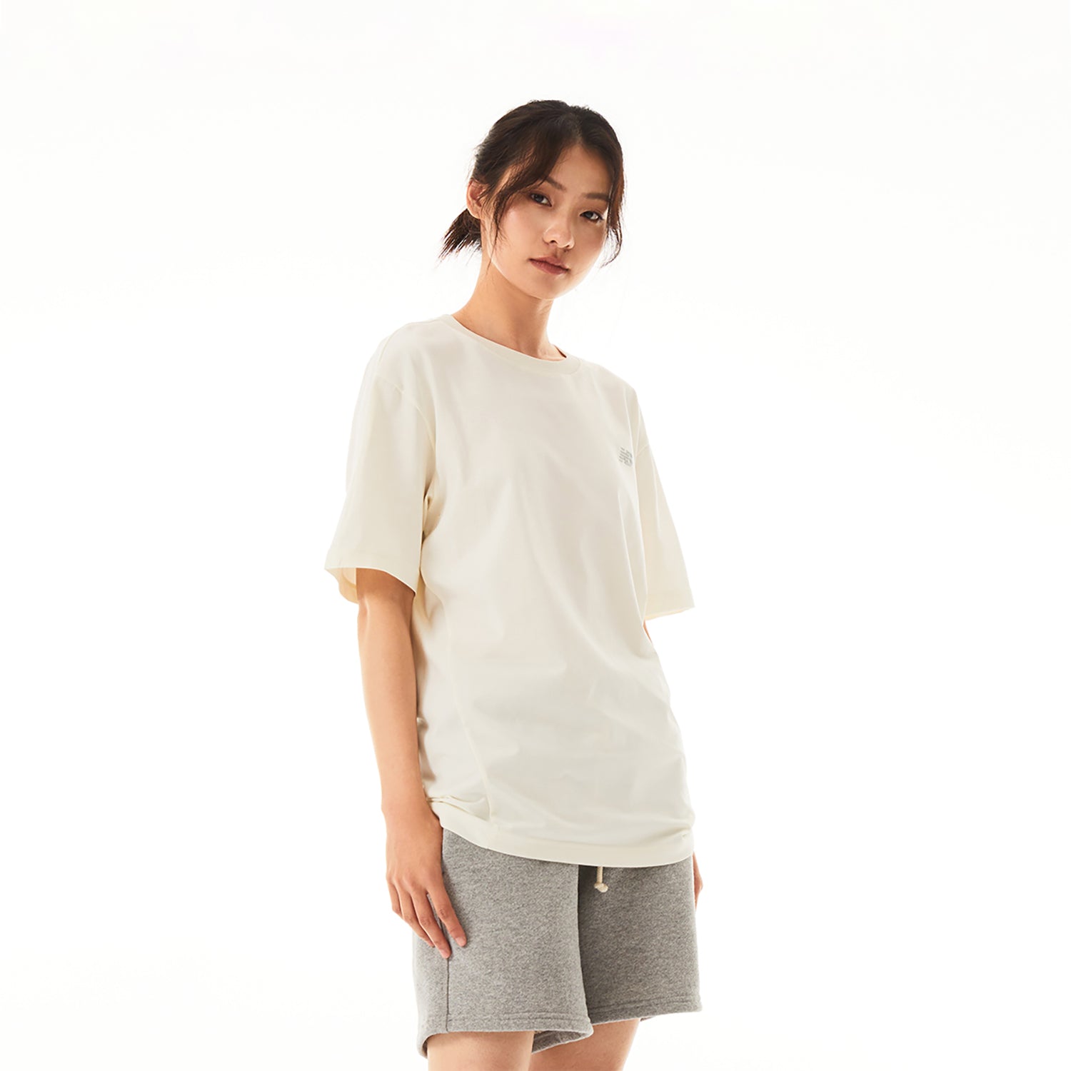 New Balance NB Small Logo T-Shirt Asia Sizing 'White' NEE24081-WT