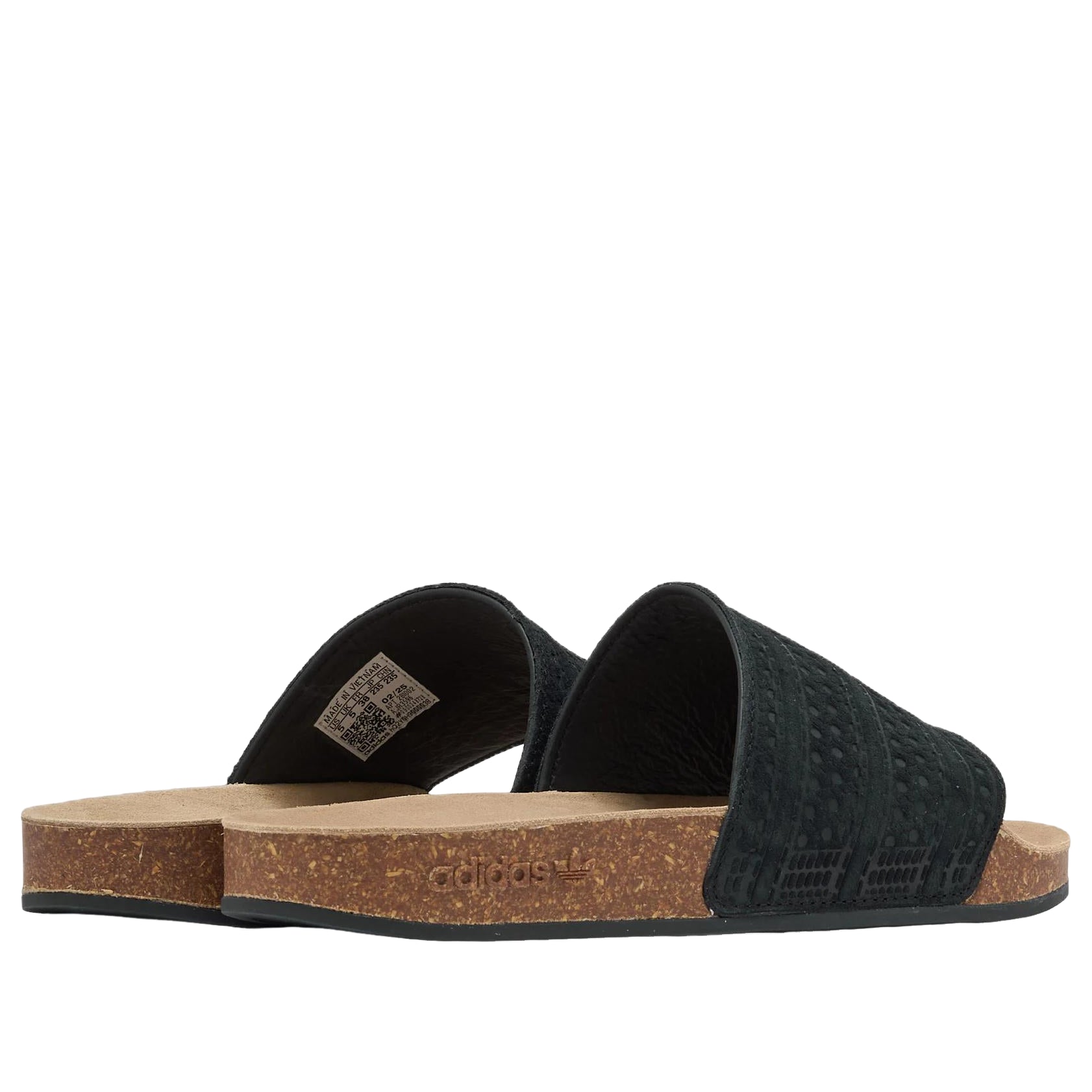 adidas Adilette Slides 'Core Black' JR3596