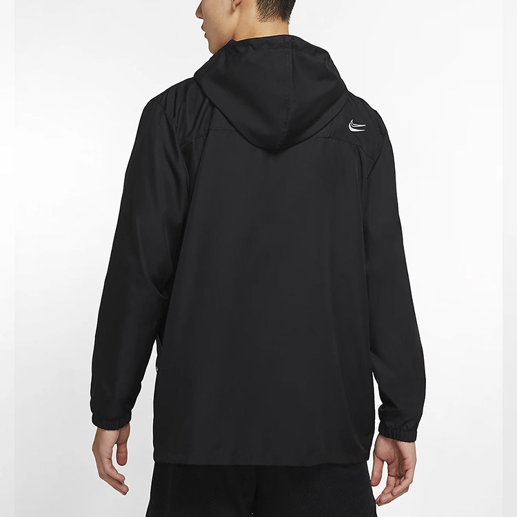 Nike KD Durant Light Basketball Training Hooded Jacket Black CD0376-010