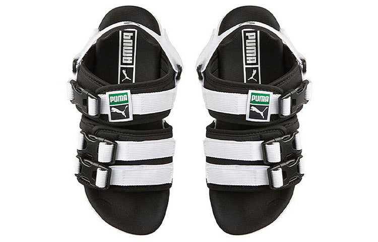 PUMA Slect Leadcat Ylm Sandal Black/White 365630-02