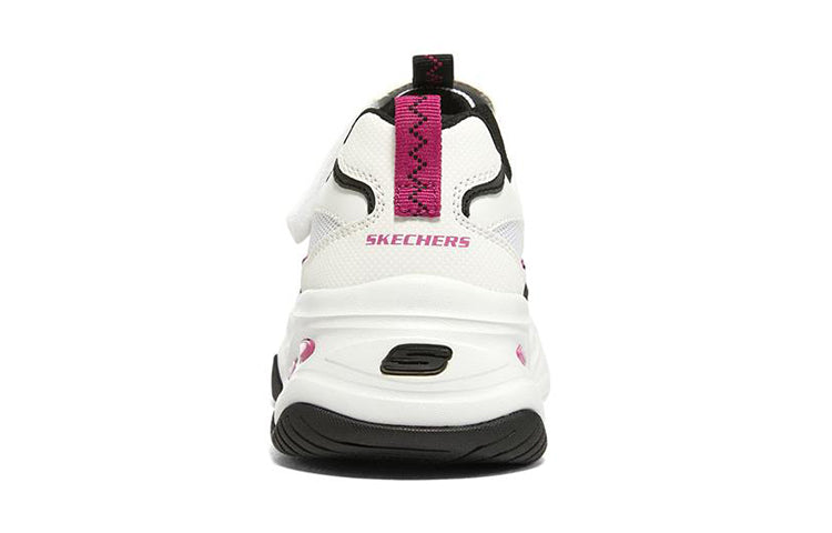 (GS) Skechers DLites 4.0 'White Black' 302562L-WBK