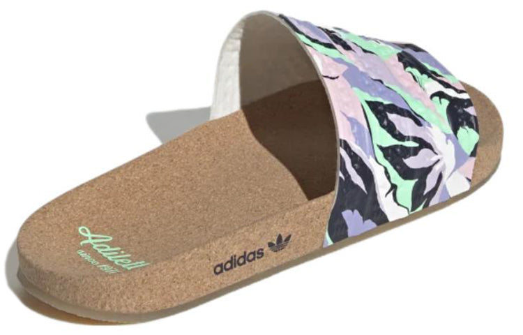 adidas Adilette Slide 'Cork - Floral' GV7077