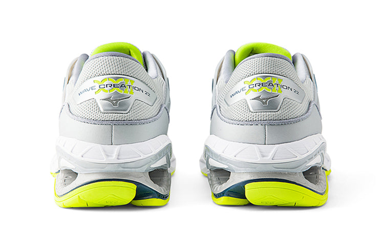 Mizuno Creation 22 'Gray Fluorescent Green' J1GC210184