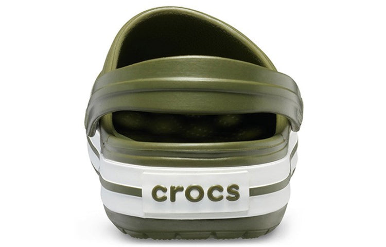 Crocs Beach Army Green Sandals 11016-37P