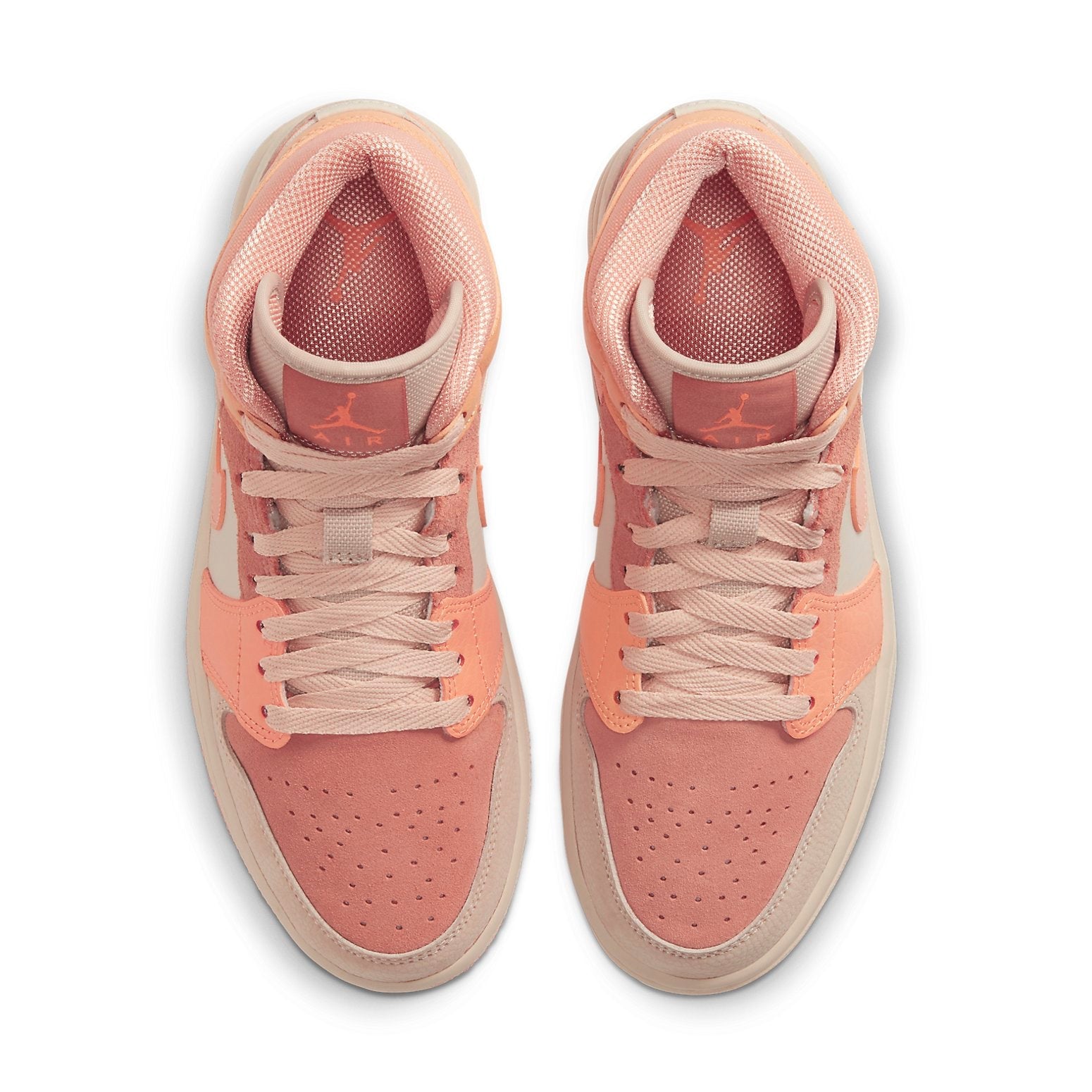 (WMNS) Air Jordan 1 Mid 'Apricot' DH4270-800