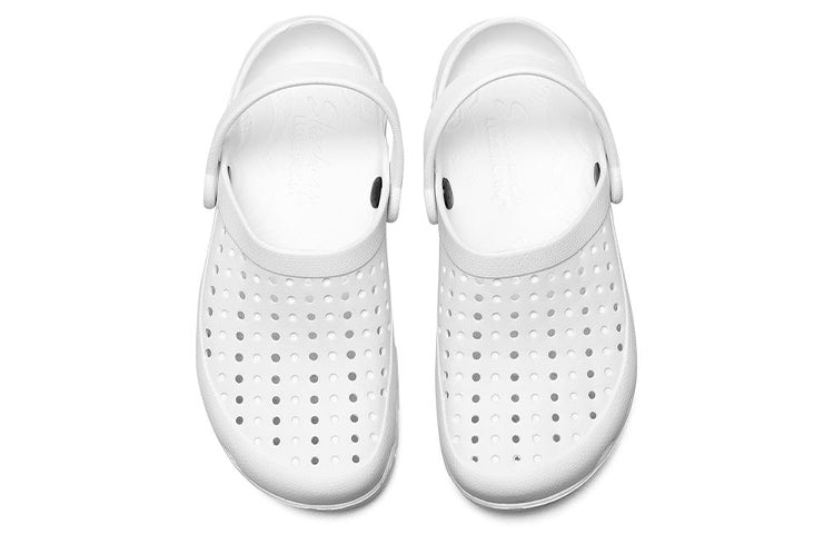 (WMNS) Skechers Footsteps Clogs 'White' 111070-WHT