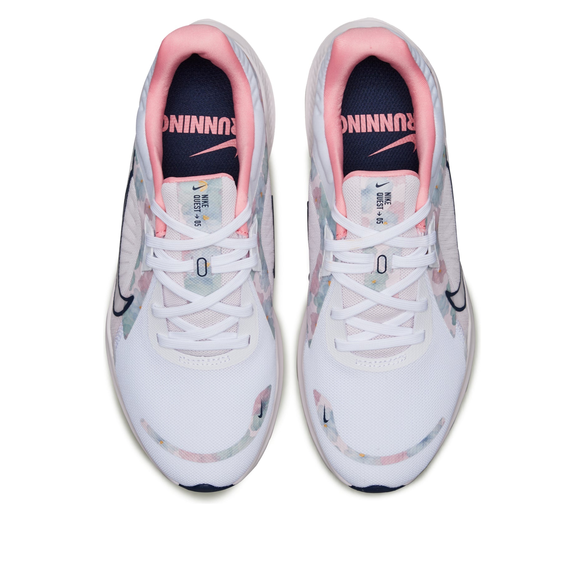 (WMNS) Nike Quest 5 Premium 'White Pearl Pink' FB6944-100