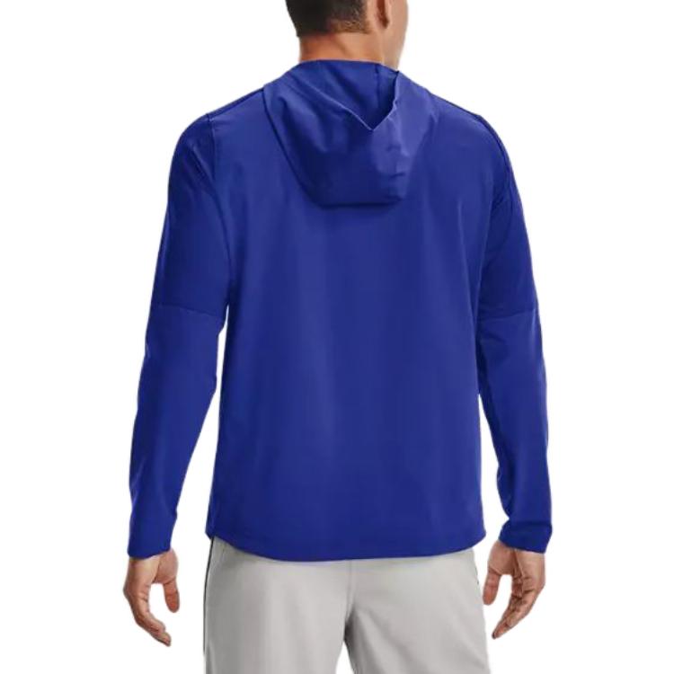 Under Armour Hooded Cage Jacket 'Blue' 1374376-400