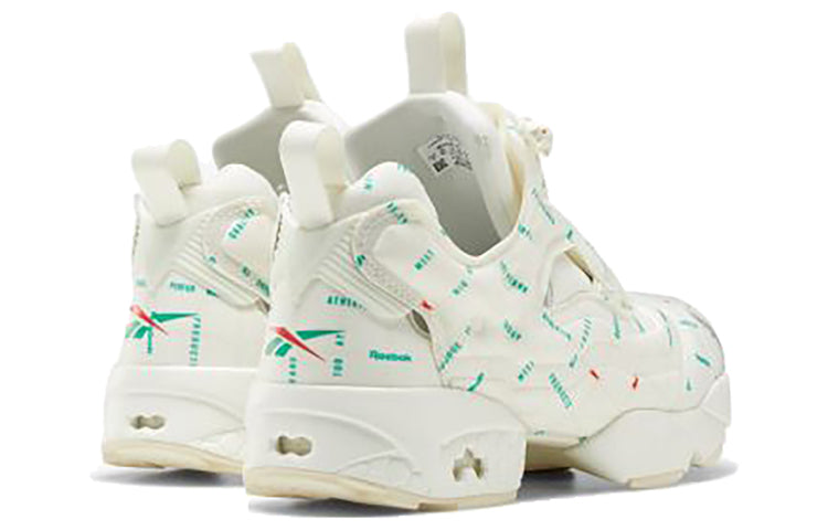 (WMNS) Reebok Instapump fury Sports Casual Shoes 'White Green' FV0407