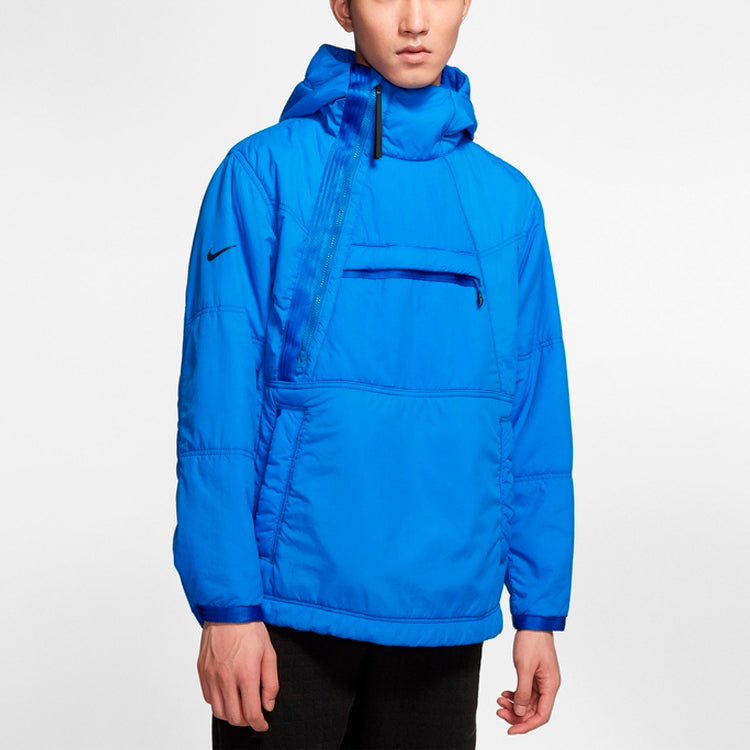 Men's Nike Sports Hooded Padded Jacket Royal Blue BV4790-480