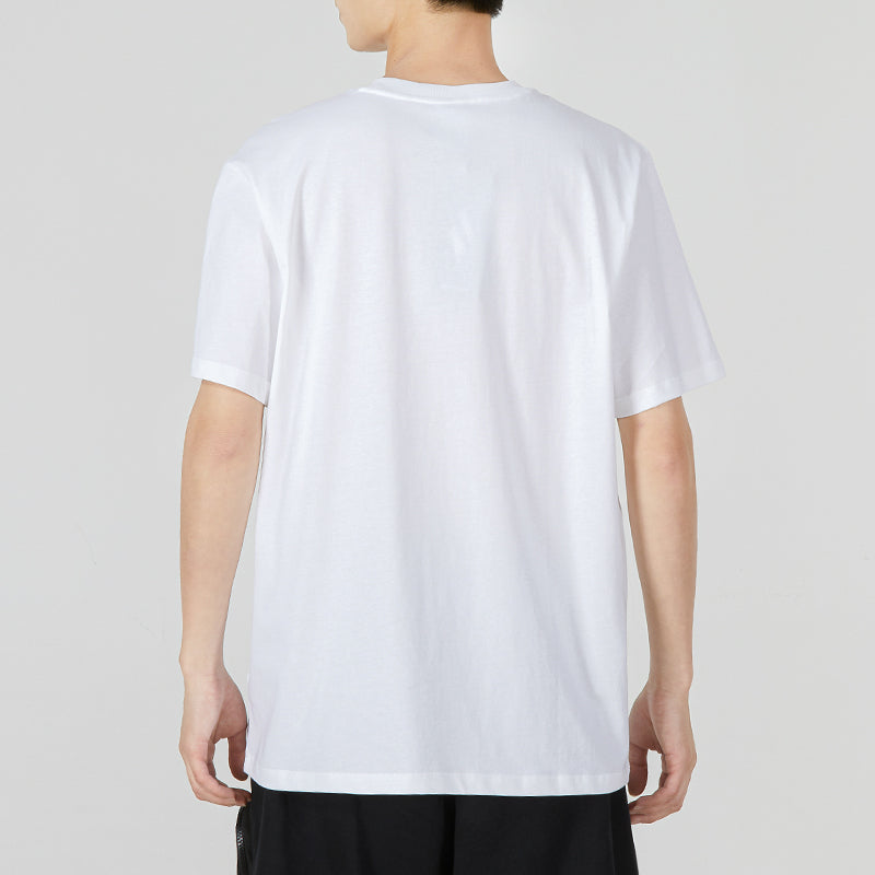 Skechers Logo Printed Tee 'White Blue Black' L122U199-0019