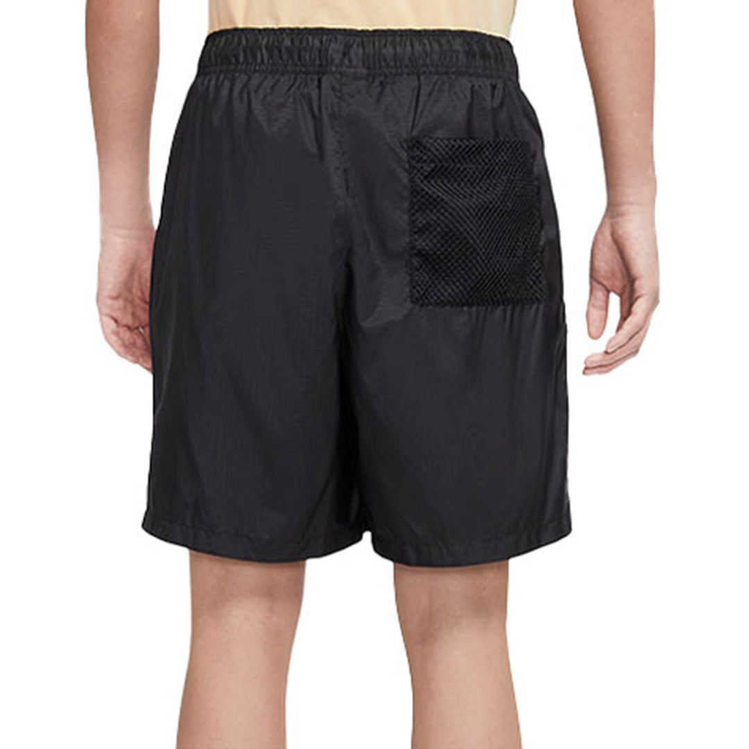 Air Jordan Jumpman Statement Woven Lacing Solid Color Shorts Black DM1407-010