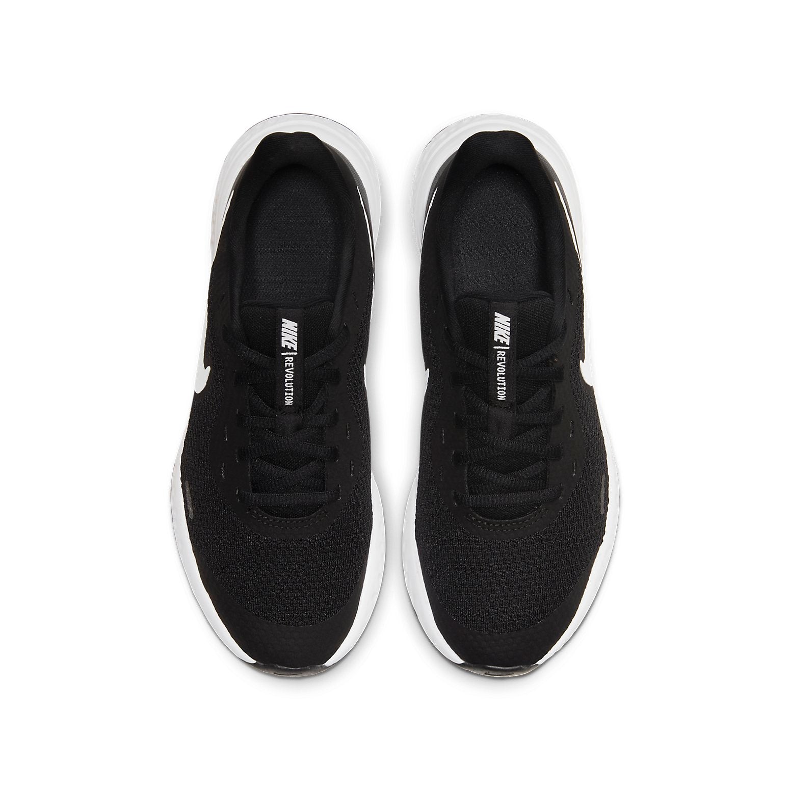 (GS) Nike Revolution 5 'Black White' BQ5671-003