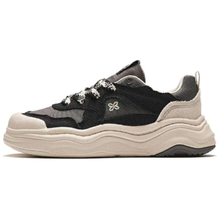 (WMNS) ANTA Lava Cake Skateboarding 'Black Grey' 122428060-5