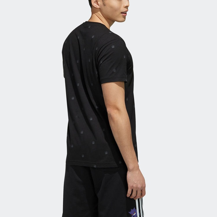 adidas neo x Pokmon Crossover Series Sports Short Sleeve Black FM0315
