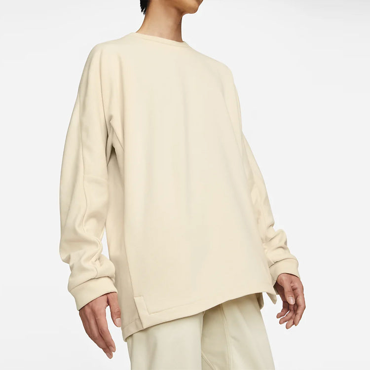 Men's Nike ESC Series Knit Round Neck Pullover Yellow DH2707-790