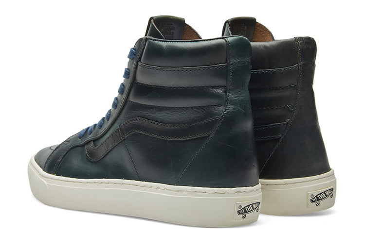 Vans Horween Leather Co. x SK8-HI LX 'Parisian Blue' VN0A2Y2ZKCD