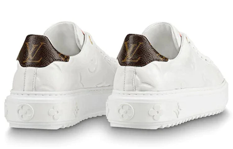 (WMNS) LOUIS VUITTON LV Time Out Sports Shoes White 1A5MU