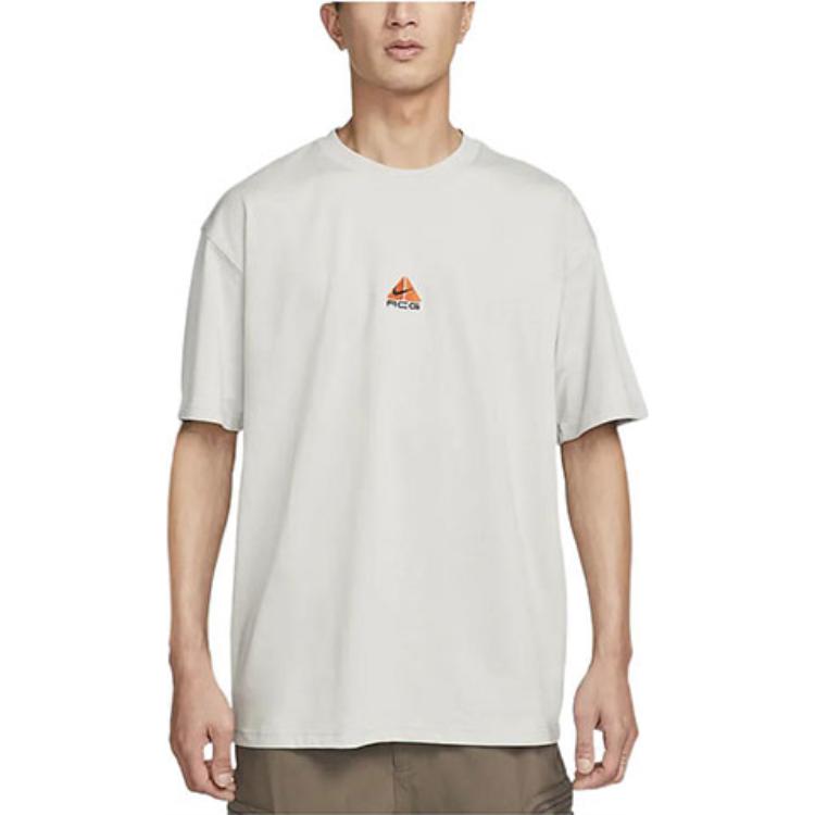 Nike ACG Fleece Round Neck T-Shirt 'White' DQ1816-012