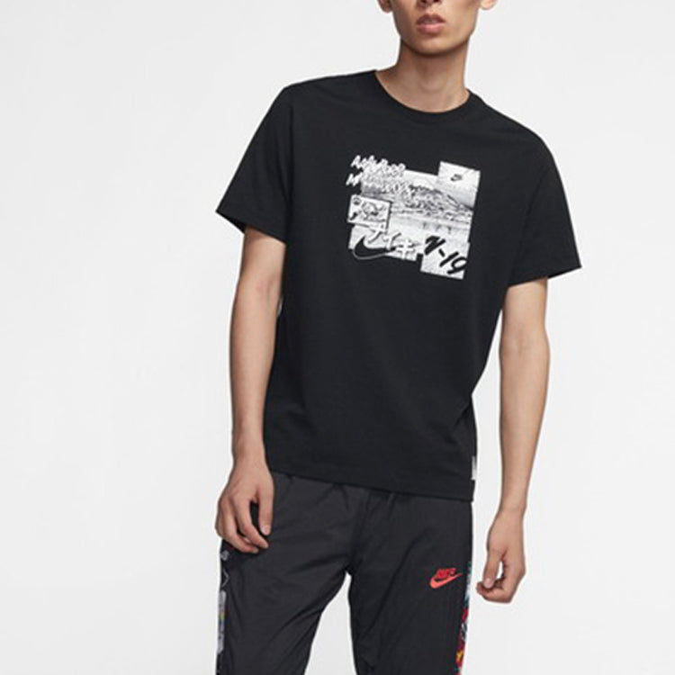 Nike Men's Sportswear Nike Air Max Comic Print Short Sleeve Men's Black BV7584-010