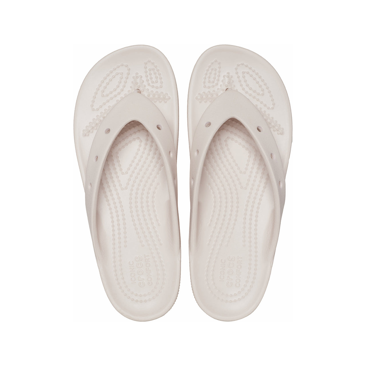 (WMNS) Crocs Classic Platform Flip 'White' 207714-6UR