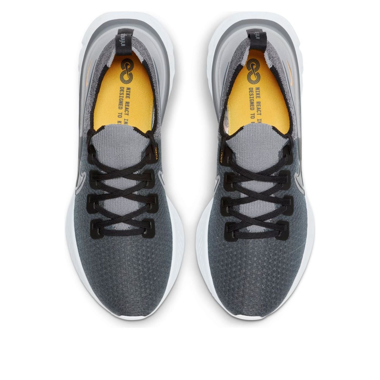 Nike React Infinity Run Flyknit 'Grey White' DA4661-001