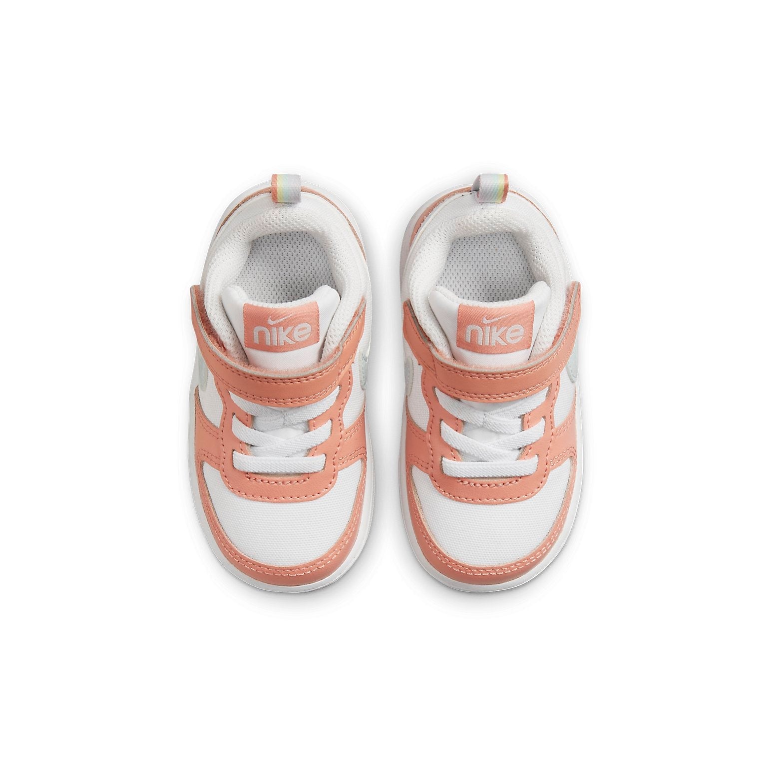 (TD) Nike Court Borough Low 2 'White Light Madder Root' DM1218-100