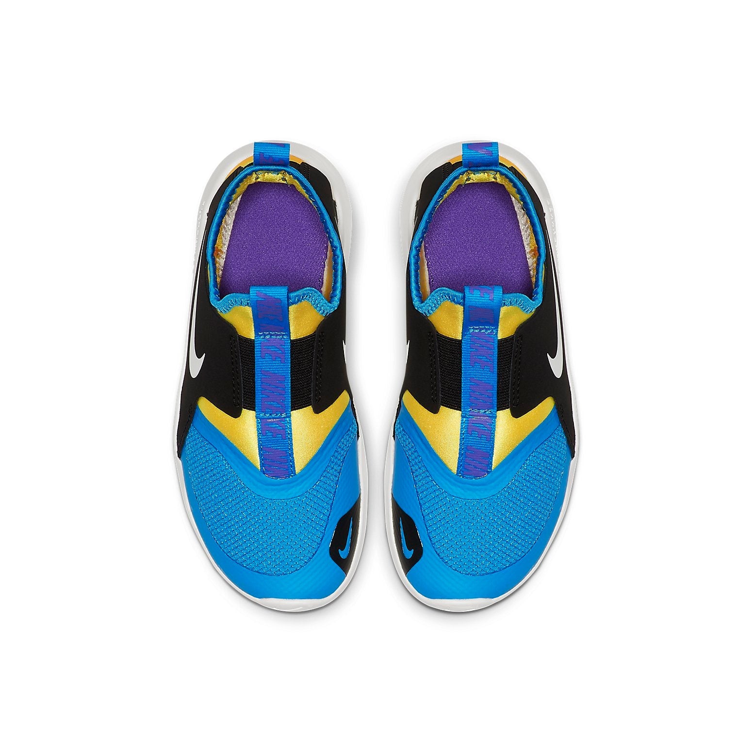 (PS) Nike Flex Low-Top Blue/Black/Yellow AT4663-401