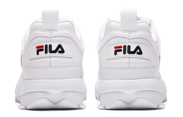 (WMNS) FILA Fusion Classical Retro Running Shoes White T12W913703FWT