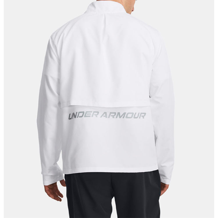 Under Armour Storm Run Windproof Jacket 'White' 1376797-100