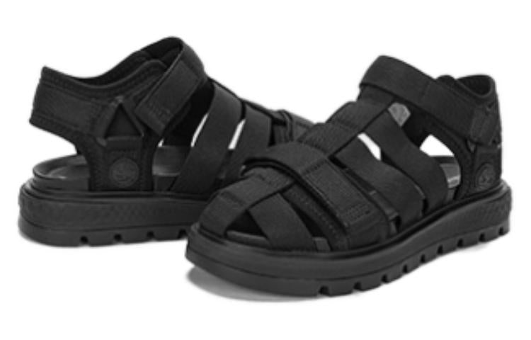 (WMNS) Timberland Ray City Ankle Strap Sandals 'Black' A5RFB