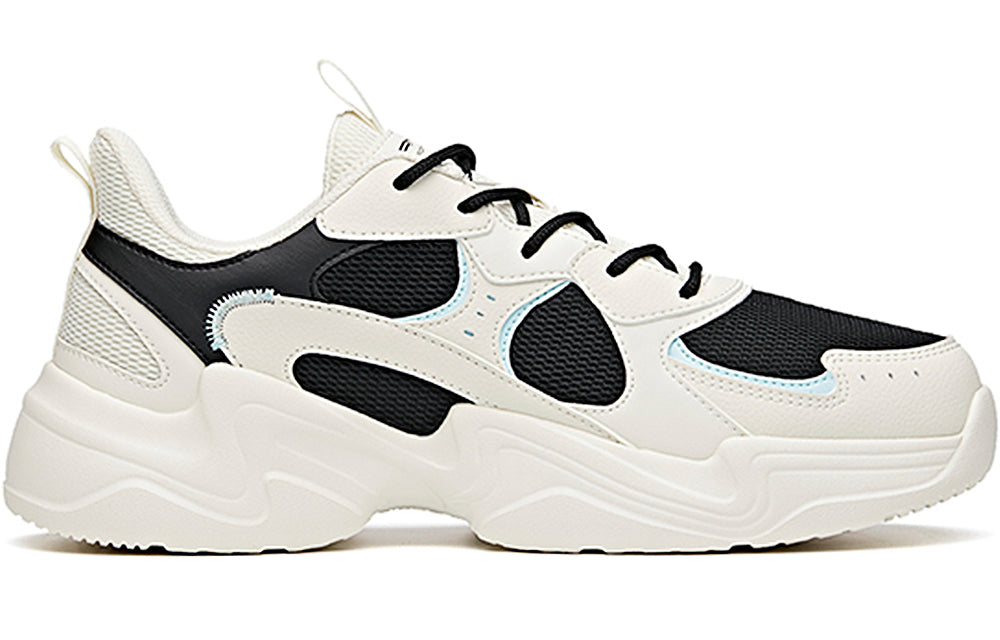 ANTA Classic Daddy Sneakers 'White Black' 111938822R-8