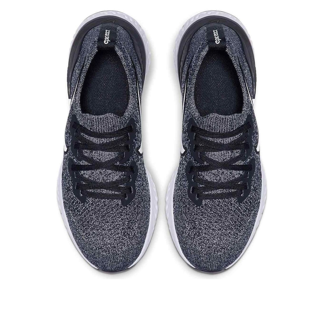 (GS) Nike Epic React Flyknit 2 'Black White' AQ3243-001