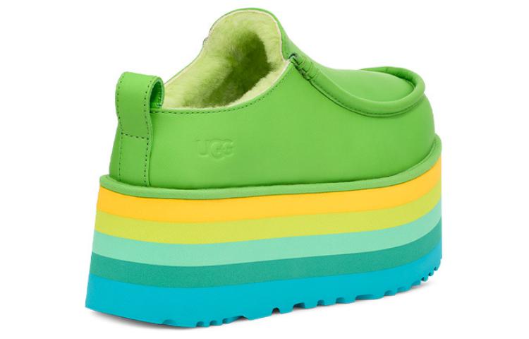 (WMNS) UGG Urseen Platform 'Green' 1157970-GML