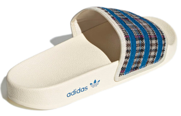 adidas Adilette Slide 'Cozy Pack - Wonder White Blue Bird' GW0821