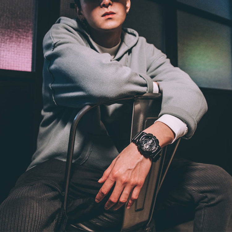 CASIO G-Shock Analog-Digital 'Black' GA-140GM-1A1