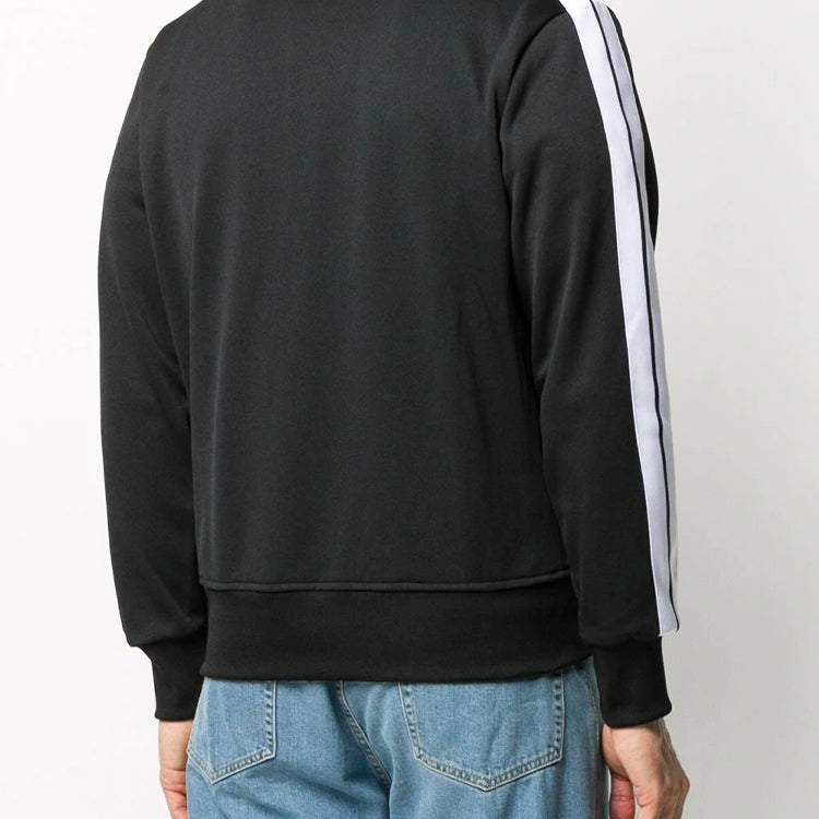 Men's PALM ANGELS Side Stripe Sports Jacket Black PMBD001E20FAB0011001