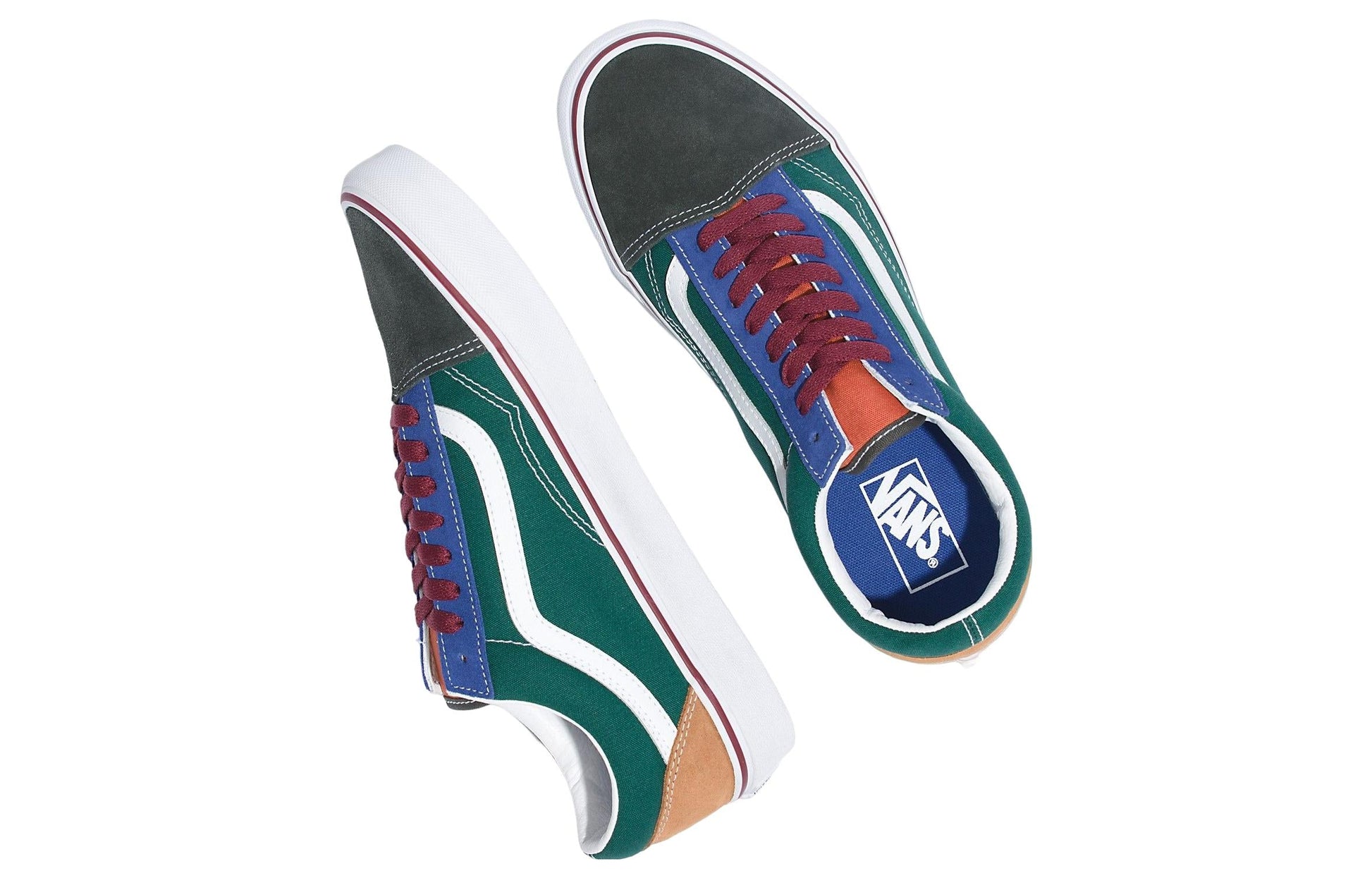 Vans Old Skool Color Mix 'Green Brown Blue' VN0A4BW2448