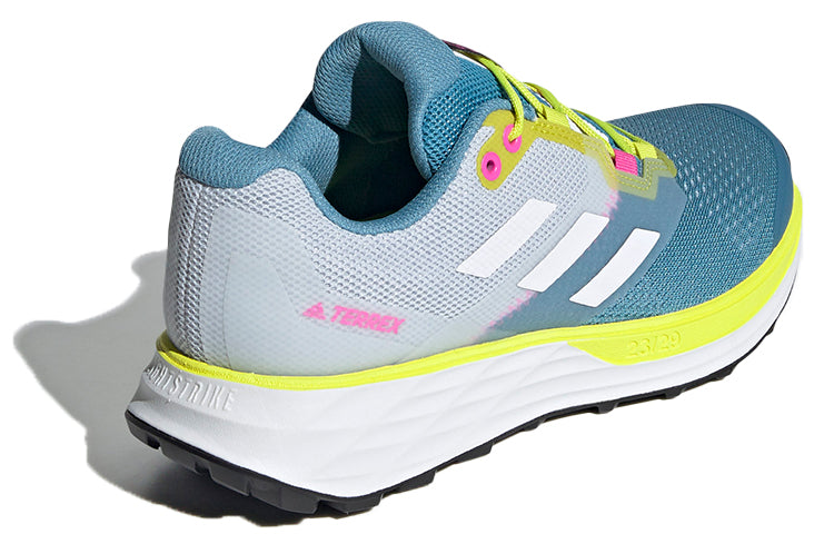(WMNS) adidas Terrex Two Flow Trail 'Hazy Blue Acid Yellow' FW9315