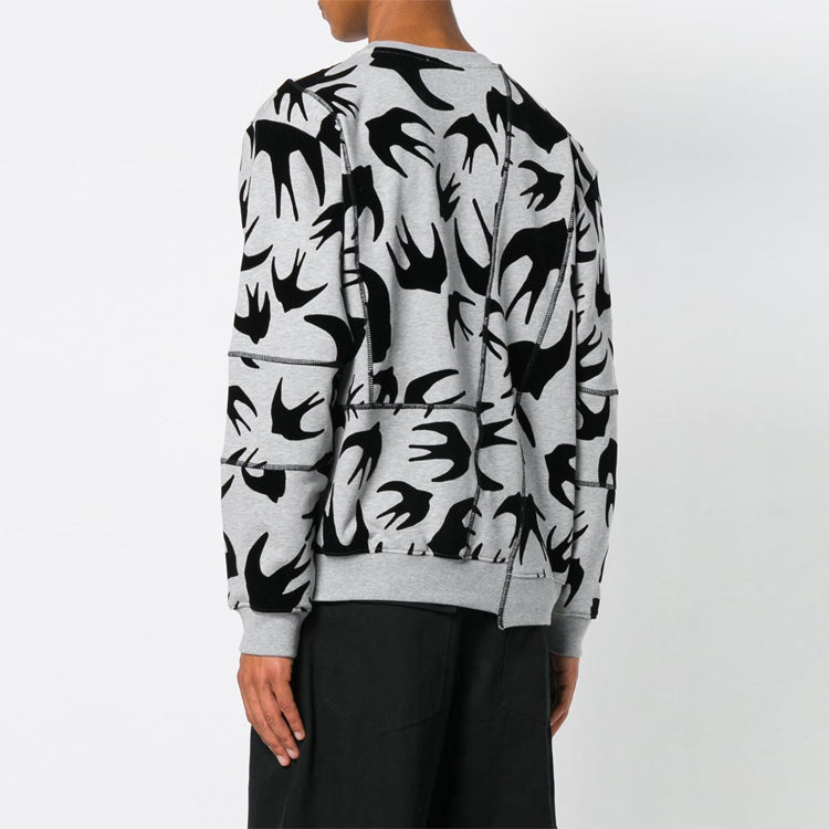 Men's McQ Alexander McQueen Round Neck Pullover light grey 519433-RLR33-1225
